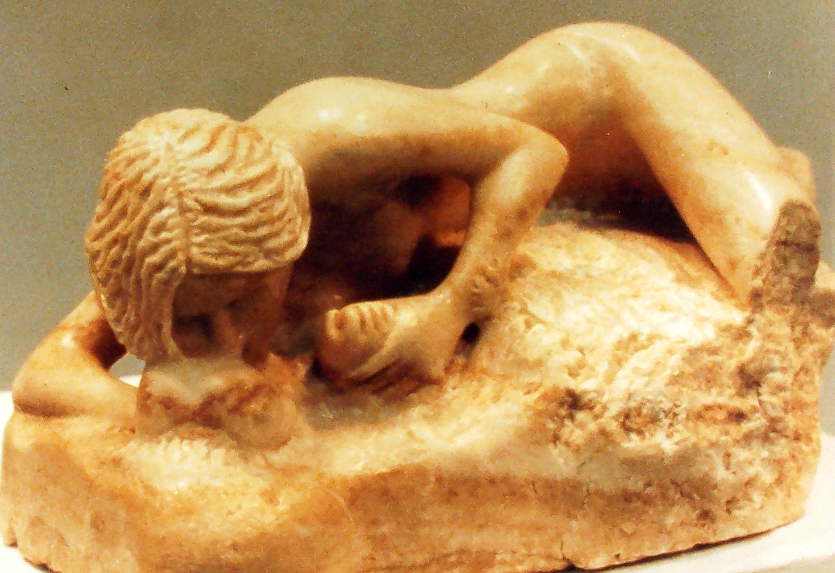 Alabaster Figure