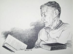 Ida Campbell, Doc Campbell's Post Bookmobile Patron