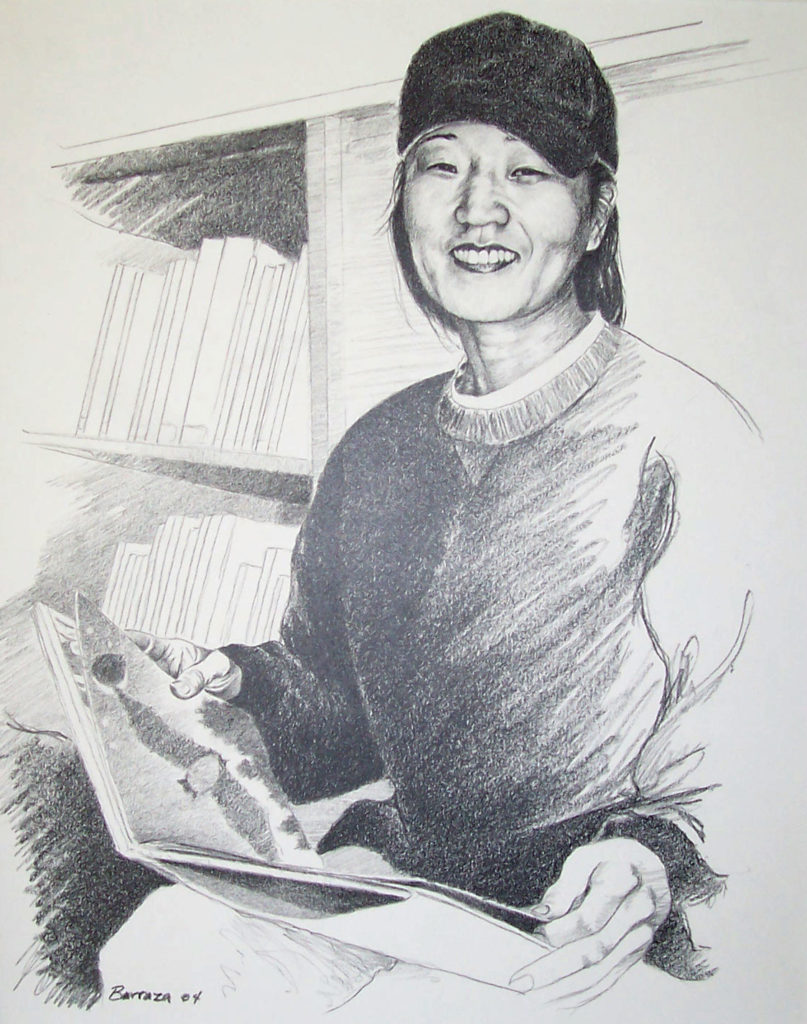 Satomi, Kingston Bookmobile Patron