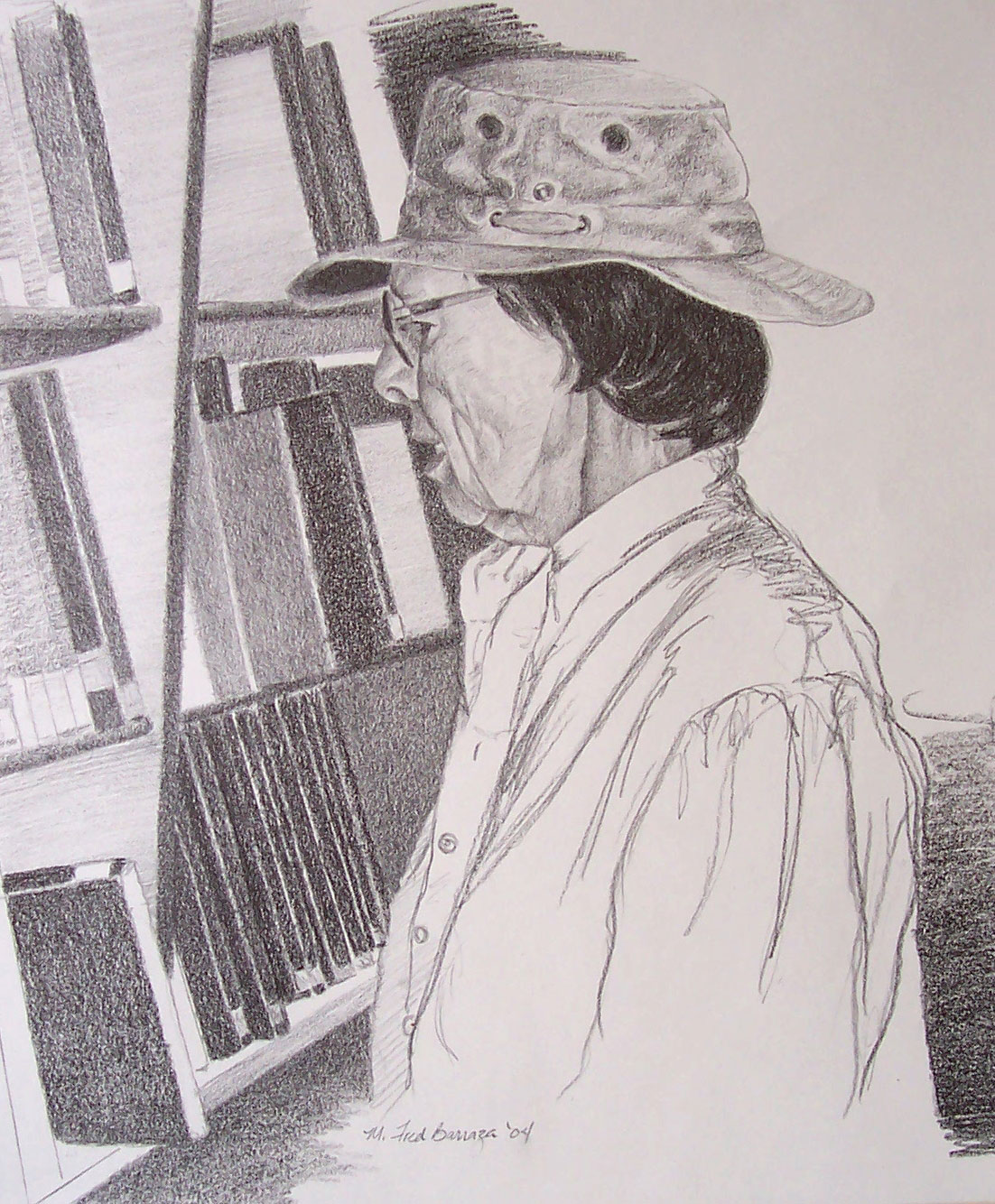 Mary Daniels, Mimbres Bookmobile Patron